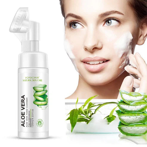 Aloe Vera Hydrating Massage Foaming Cleanserv